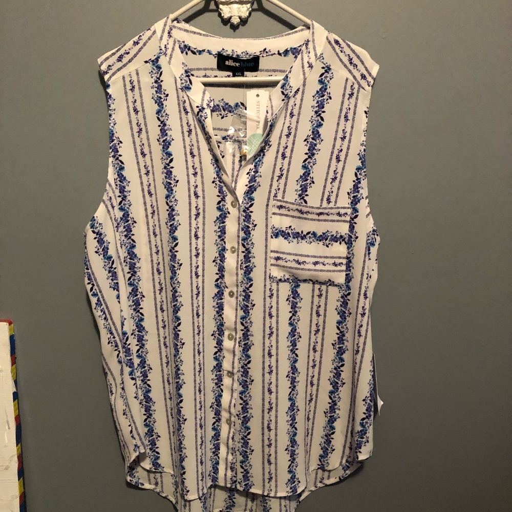 Sleeveless top from stitch fix never been worn